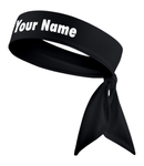 Fuchsia Pink - Custom Personalizable Name Tie Headband