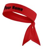 Dark Grey - Custom Personalizable Name Tie Headband