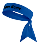 Sky Blue - Custom Personalizable Name Tie Headband