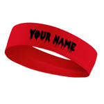 Custom Personalizable Drip Name Stretch Headband