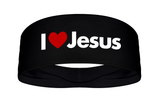 I Heart Jesus Wide Tapered Headband