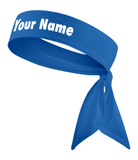 Royal Blue - Custom Personalizable Name Tie Headband