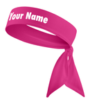 Blue - Custom Personalizable Name Tie Headband