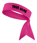 Light Pink - Custom Personalizable Drip Name Tie Headband