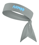 Blue - Custom Personalizable Drip Name Tie Headband