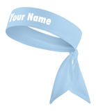 Grey - Custom Personalizable Name Tie Headband