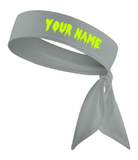 Royal Blue - Custom Personalizable Drip Name Tie Headband