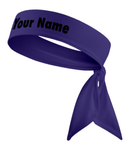 Navy Blue - Custom Personalizable Name Tie Headband