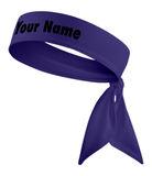 Sky Blue - Custom Personalizable Name Tie Headband