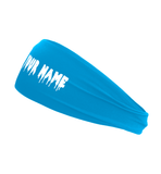 Custom Personalizable Wide Drip Name Stretch Headband