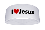 I Heart Jesus Wide Tapered Headband