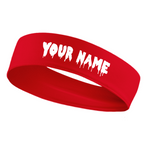 Custom Personalizable Drip Name Stretch Headband