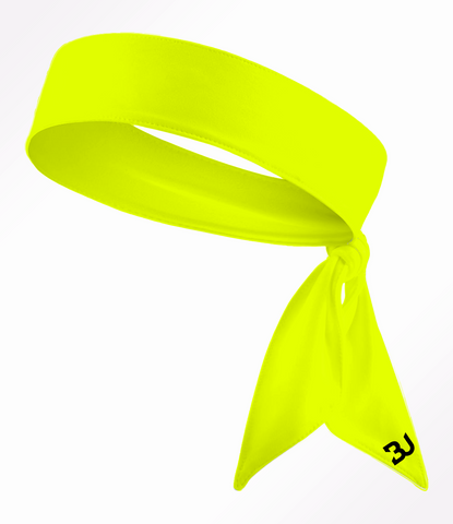 Neon Electric Lime Tie Headband