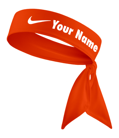 Custom Personalizable Name Tie Headband