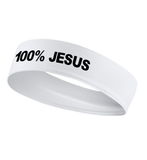 100% JESUS Stretch Headband