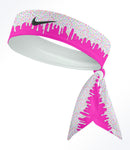 Custom  Pink Ice Cream Tie Headband