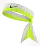 Custom  Electric Lime Tie Headband