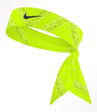 Custom  Electric Lime Bandana Tie Headband