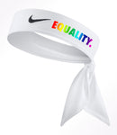 Custom  Rainbow "EQUALITY." Tie Headband