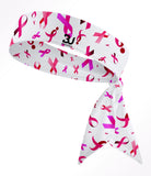 Pink Multi. Ribbon Tie Headband